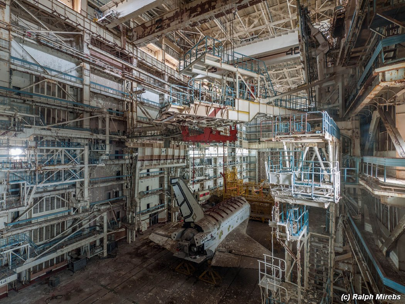 Illustration for article titled These Are the Sad Remains of the Soviet Space Shuttle Program